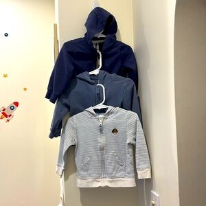 Carter’s Baby Zip-up Hoodie Lot